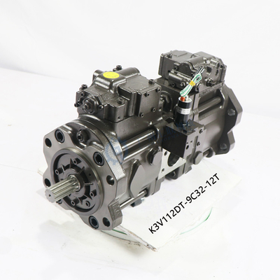 أجزاء محرك المضخة الهيدروليكية K3V112DT-9C32-12T مضخة هيدروليكية حفارة R210LC R210-7 R220LC-7